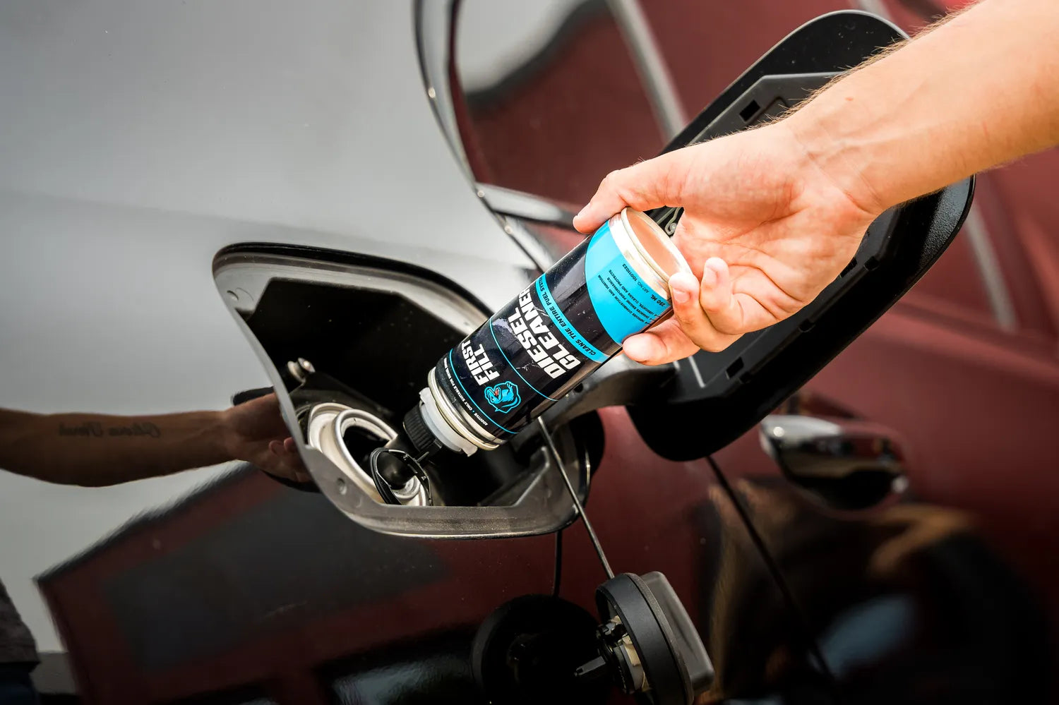 First Fill Diesel Injector gebruiksfoto